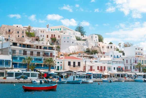 Port on the island of Naxos — Zdjęcie stockowe