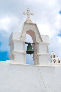 Gruuthuse Müzesi mavi gökyüzüne mykonos island, Yunanistan