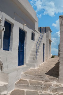 geleneksel Yunan evde sifnos Island, Yunanistan