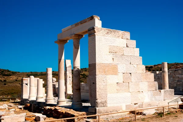 デメテル寺、ナクソス島, ギリシャ — ストック写真