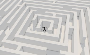 başarılı bir iş adamı Maze