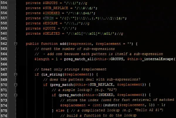 Web page generic javascript code on computer monitor - Stock Image ...