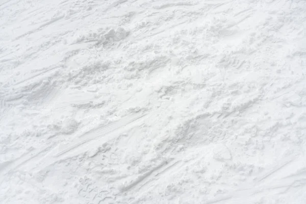 Schnee Textur Hintergrund Winter Textur Schnee Hintergrund Spuren Auf Schnee — Stockfoto