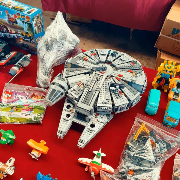 Ancara Turquia Fevereiro 2019 Lego Star Wars Millennium Falcon Segunda — Fotografia de Stock