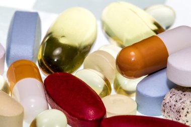 Pills, Medicine, Vitamins, or Supplements. clipart