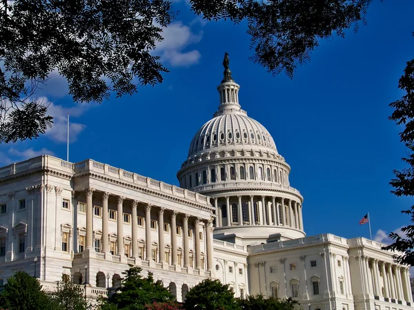 Kapitolium byggnad, washington, d.c. tagit augusti, 2008. Stockfoto