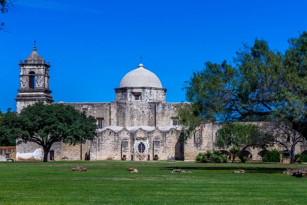 The Historic Old West Spanish Mission San Jose, grunnlagt i 1720 – stockfoto