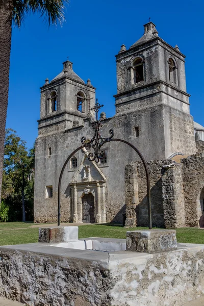 The Historic Old West Spanish Mission Concepcion, Established 1716 — Stock Photo, Image