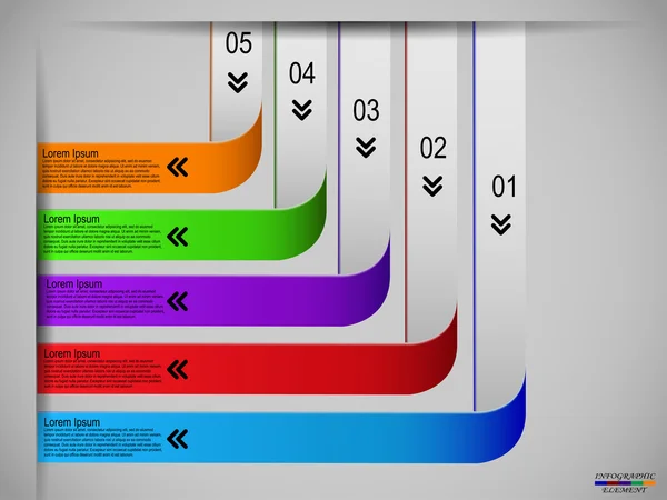 Moderna affärer infographics — Stock vektor