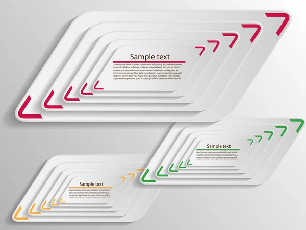 Projeto geométrico — Vetor de Stock