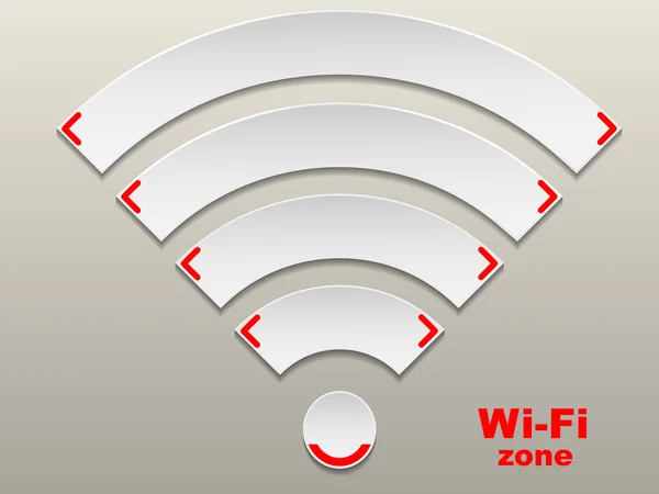 Wi-fi — Stok Vektör