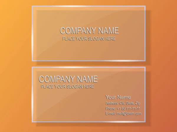 Business cards — Stock Vector