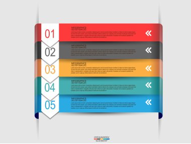 infographics tasarım şablonu
