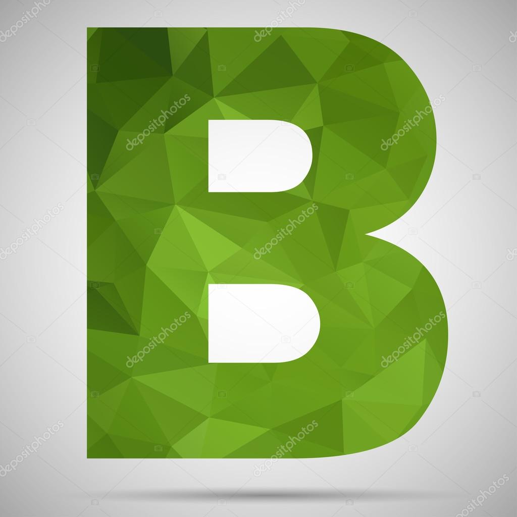 Mosaic letter B Stock Vector Image by ©alexdndz 35173949