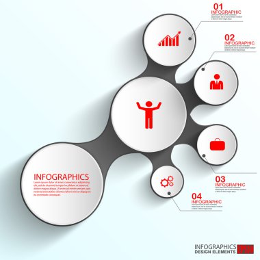 infographics tasarım şablonu