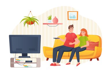 TV İzleyen Çift Düz Kavramı