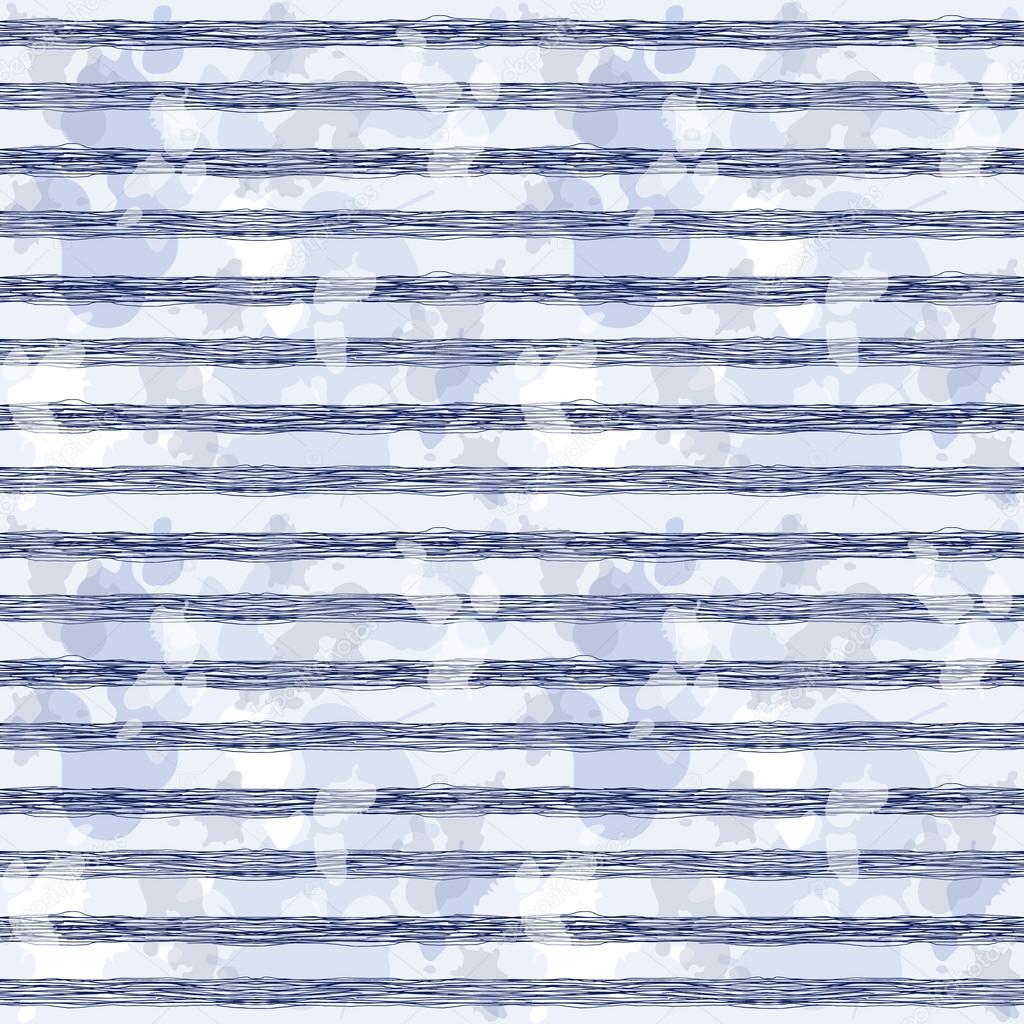 Hand drawn seamless stripes pattern