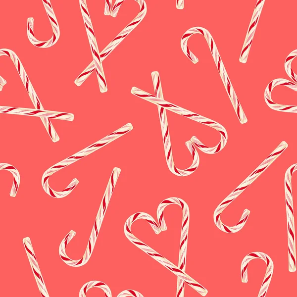 Valentines sweets vector seamless pattern — Stock Vector