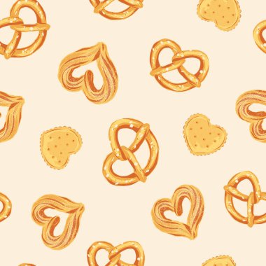 Sevgililer Günü Şekerleri vektörsüz desen