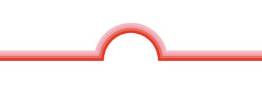 Pembe harika gökkuşağı vektör klipsi beyaz üzerine izole