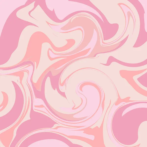 ピンクの液体大理石のベクトル背景 — ストックベクタ