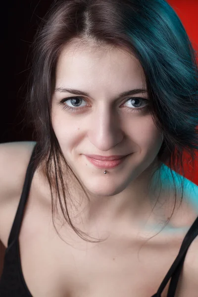 Portrait a nice young Georgian woman — Stock Photo, Image