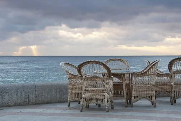 Low season in Yalta, Crimea. — Stock Photo, Image