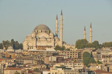 İstanbul, Türkiye'de Süleymaniye Camii görüntüleyin.