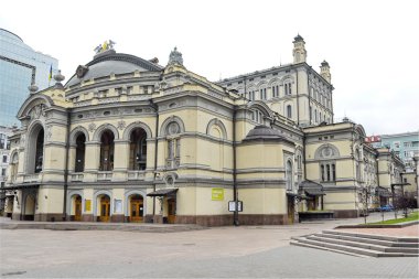 kiev City, Ukrayna Kiev opera binası.