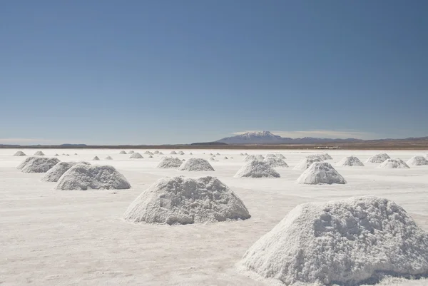 Αλάτι εξόρυξη στο Ουγιούνι, Βολιβία. — Φωτογραφία Αρχείου