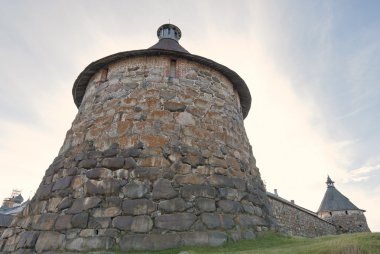 Kale kule, solovetsky Manastırı, solovki Adaları, Rusya Federasyonu.