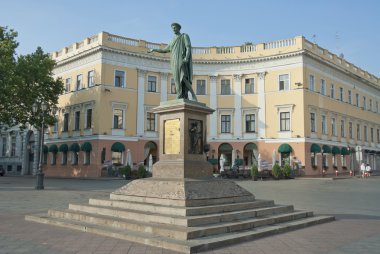 Odessa, Ukrayna 'daki Duke de Richelieu Anıtı.
