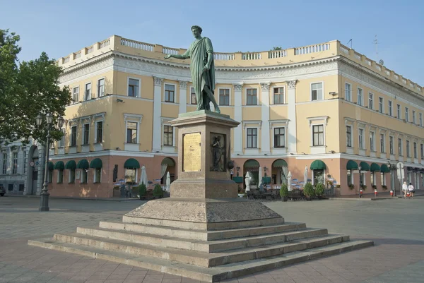 Пам "ятник герцогу де Рішельє в Одесі (Україна).. — стокове фото