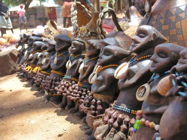 geleneksel Hatıra Eşyası, omo Vadisi, Etiyopya.