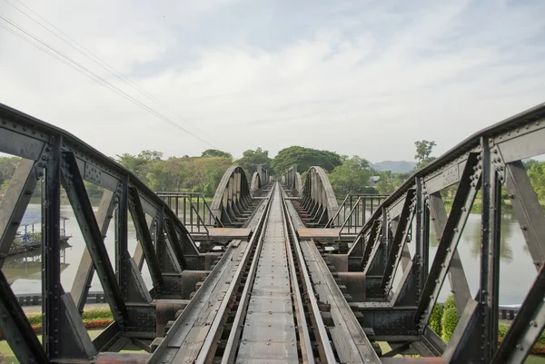 Pont sur la rivière Kwai, Thaïlande . — Photo