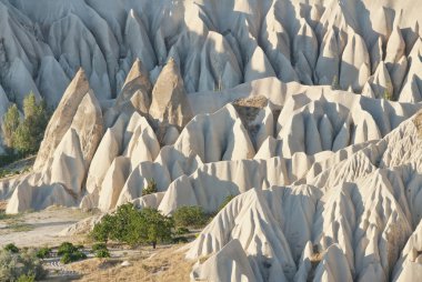 kayalık oluşumlar Kapadokya, Türkiye.