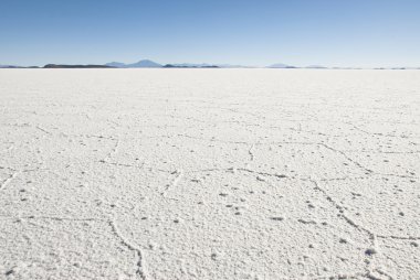 tuz çöl salar de uyuni Bolivya.