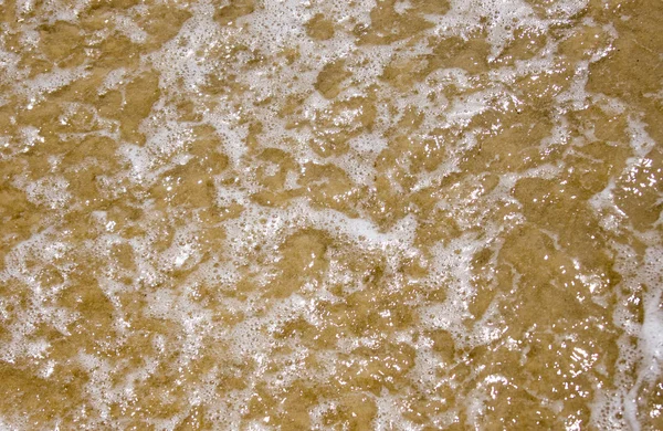 Spiaggia di sabbia e onda — Foto Stock