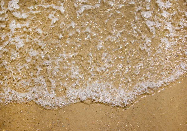 Spiaggia di sabbia e onda — Foto Stock