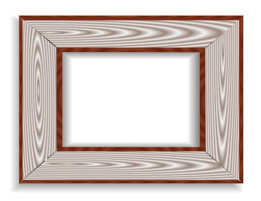 Vintage telaio vuoto isolato