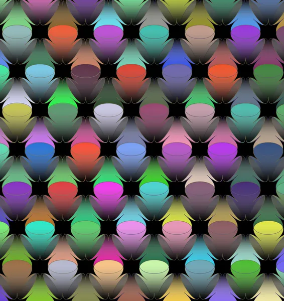 Διάνυσμα φόντο με πολύχρωμα φώτα — Διανυσματικό Αρχείο