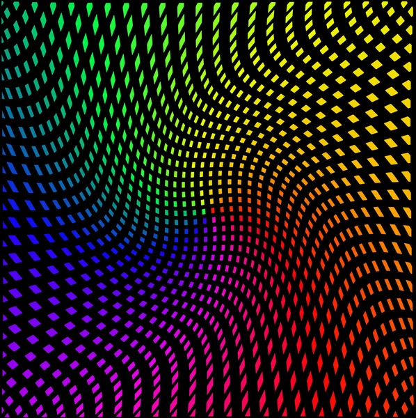 Vektorové pozadí s barevnými světly mozaiky — Stockový vektor