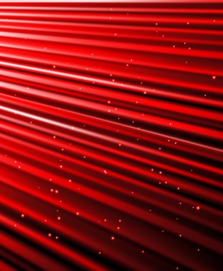 yıldız kırmızı ışınları arka plan düşüyor.