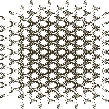 vektör desen - geometrik basit modern doku.