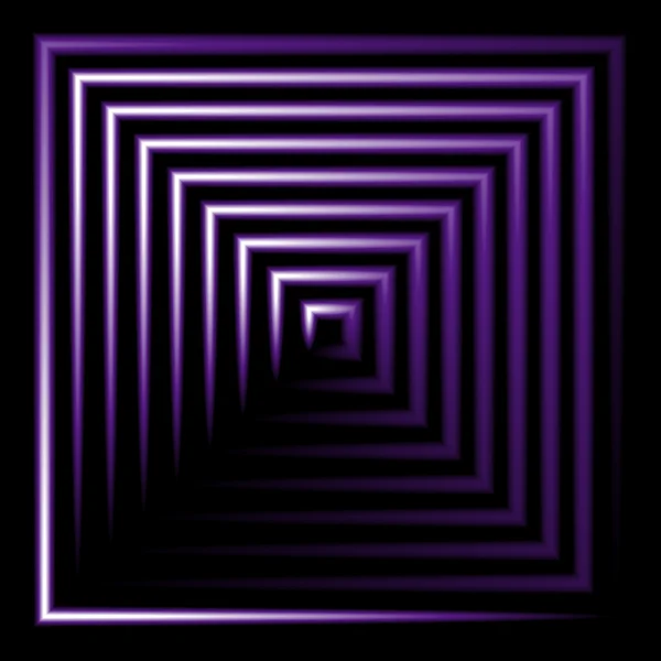 Fondo de vectores cuadrados de neón púrpura — Vector de stock