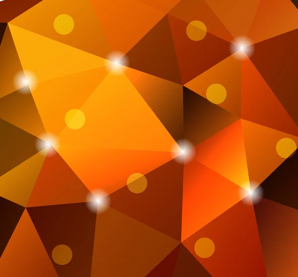 Abstrakter geometrischer Hintergrund mit Polygonen. — Stockvektor