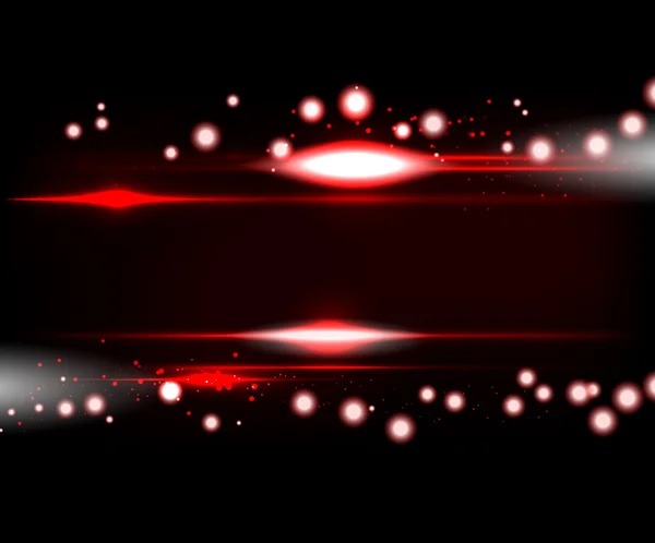 Red Smooth technology light lines  background. — Stock Photo, Image