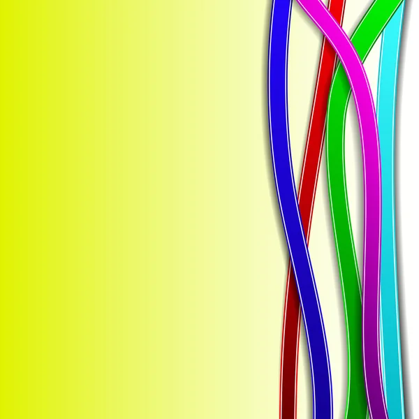 Abstract background with colored lines — Stock Photo, Image