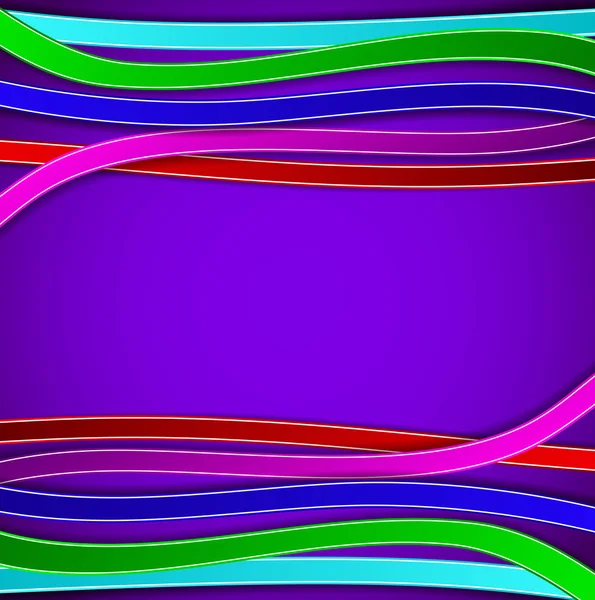 Абстрактный фон с цветными линиями — стоковое фото