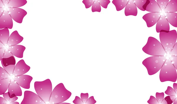 Brochureontwerp, abstracte achtergrond met mooie gekleurde bloemenpatroon — Stockfoto